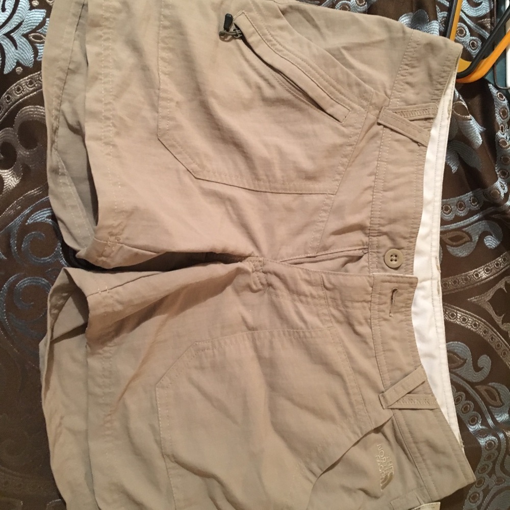 The North Face khaki shorts